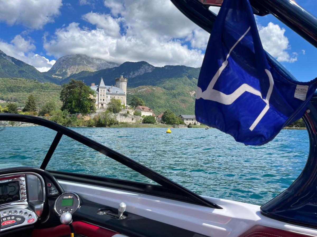 Entre Lac D'Annecy Et Montagnes, Golf Et Parapente A Pieds Talloires Exterior foto